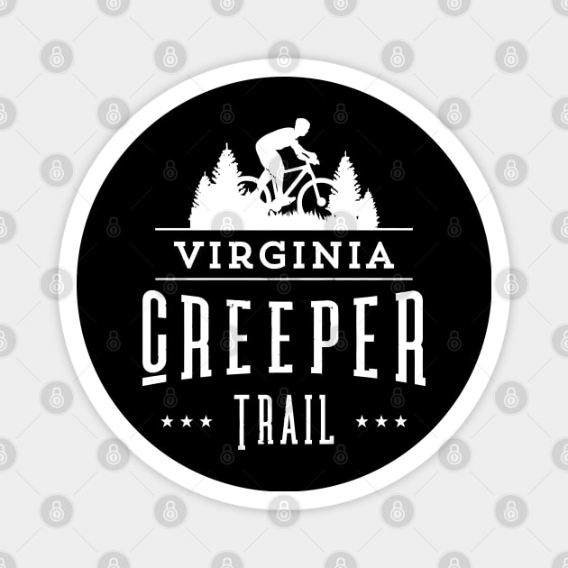 Virginia Creeper Trail Magnet by tanambos